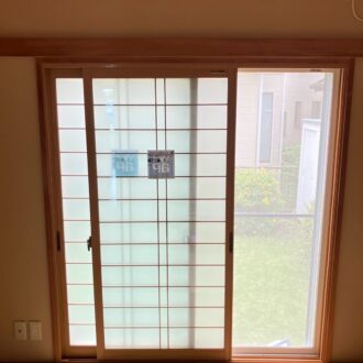 補助金で和室に内窓✨和紙調の格子入りのガラスで和の雰囲気を大切に～千葉県佐倉市 Y様～