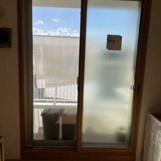 和室の掃き出し窓に内窓「プラマードU」を設置｜快適な住まいへ～千葉県佐倉市 I様～